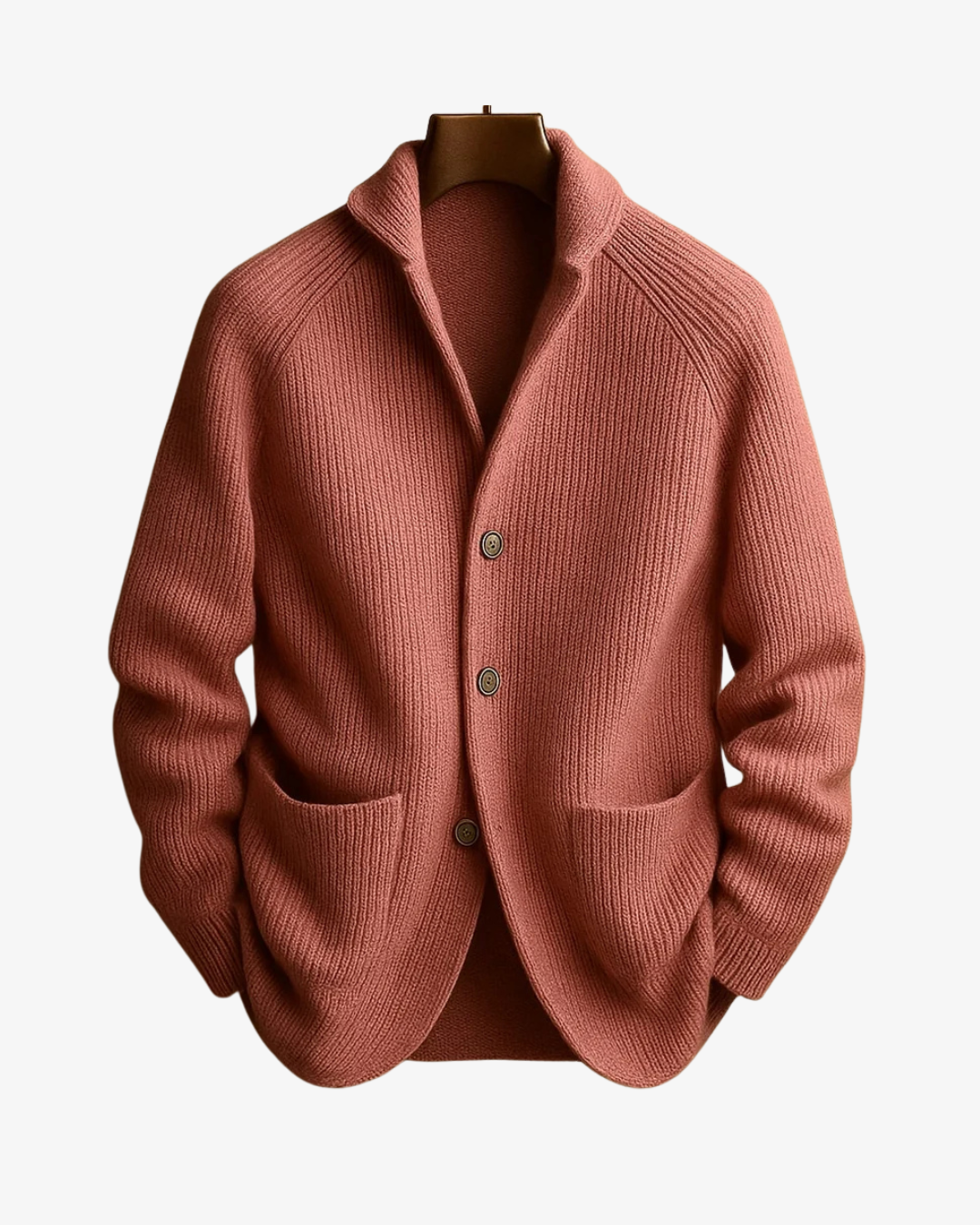 Men's Cardigan Sweater Open Front Long Sleeve Relaxed Fit Layering