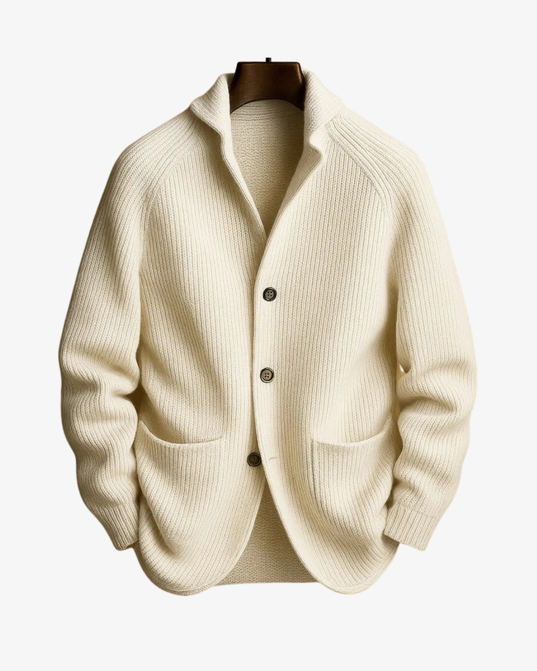 Men's Cardigan Sweater Open Front Long Sleeve Relaxed Fit Layering