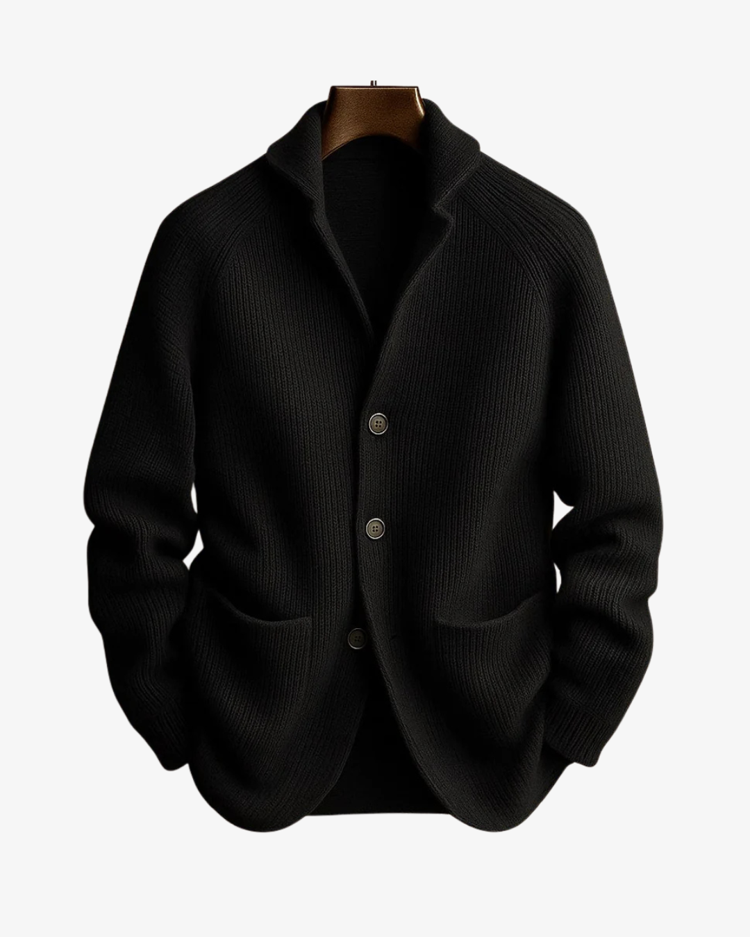 Men's Cardigan Sweater Open Front Long Sleeve Relaxed Fit Layering