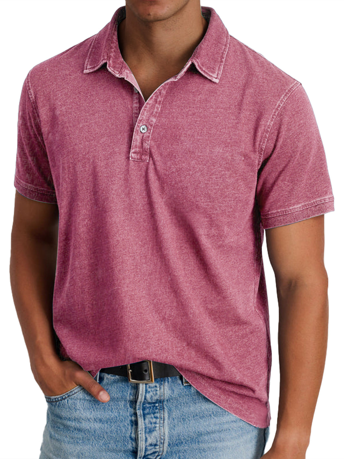 Men's Classic Refined Polo Shirt | Elegant