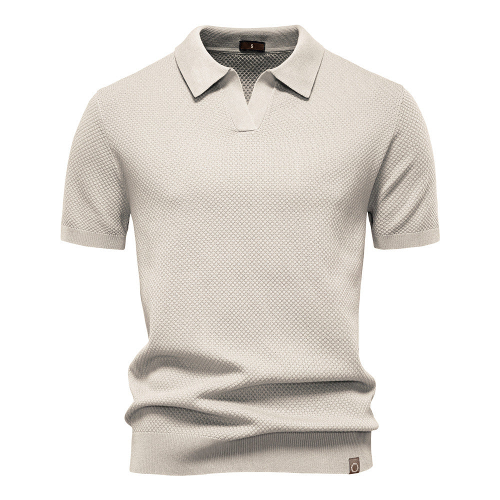 Men's Stylish Mesh Polo | Casual