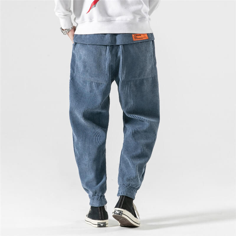 Men's Loose Fit Tapered Trousers