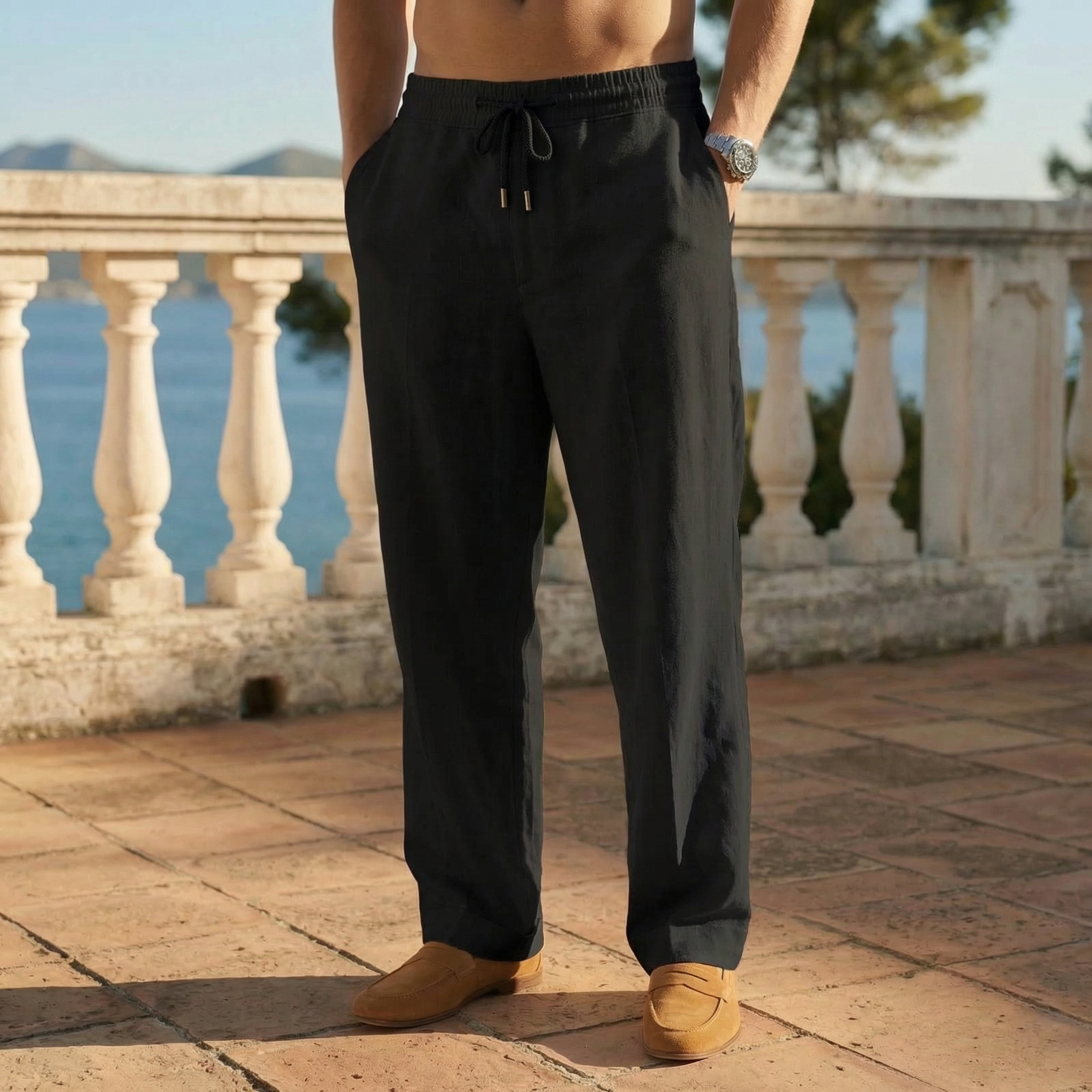 Men's Casual Relaxed Pants | Comfortable