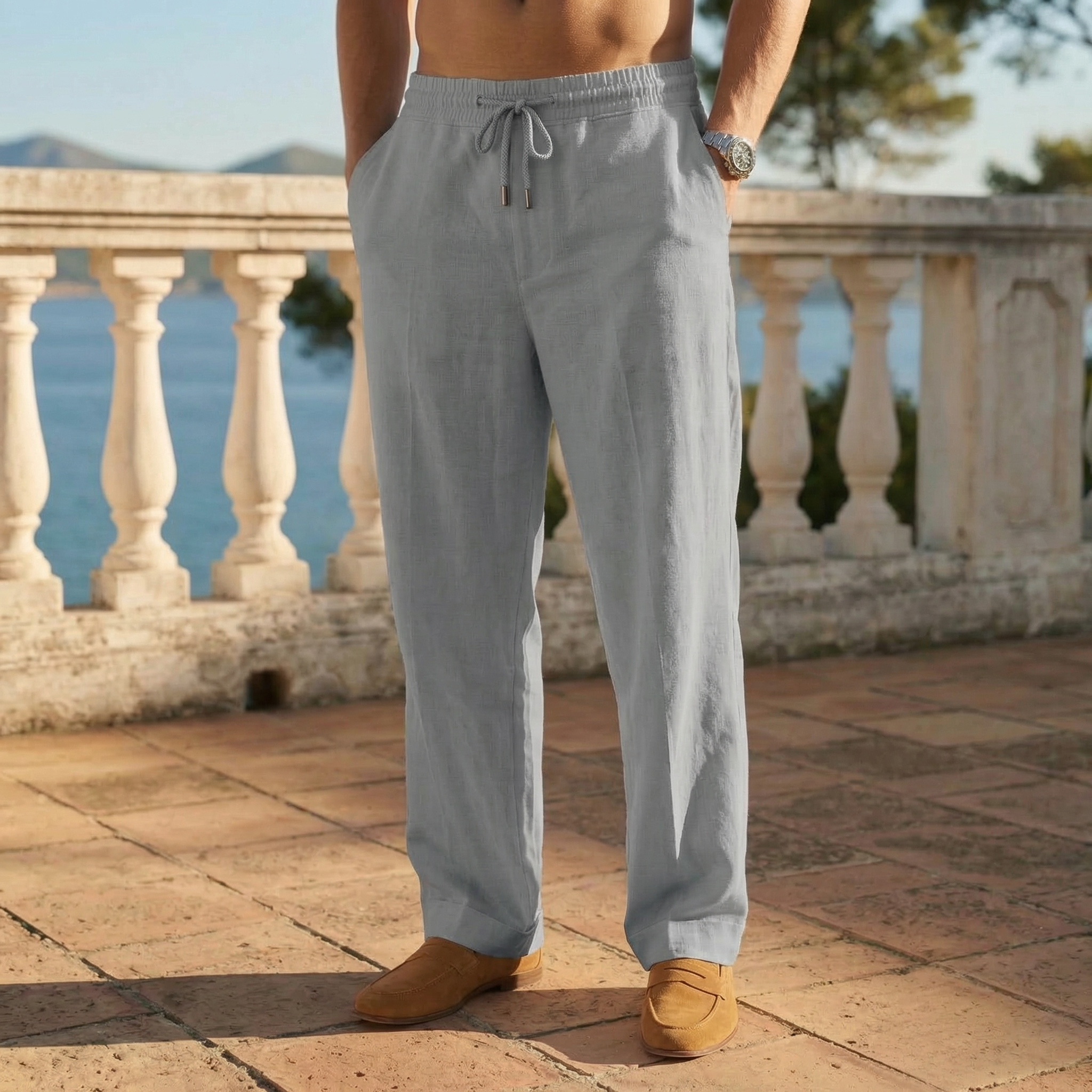 Men's Casual Relaxed Pants | Comfortable