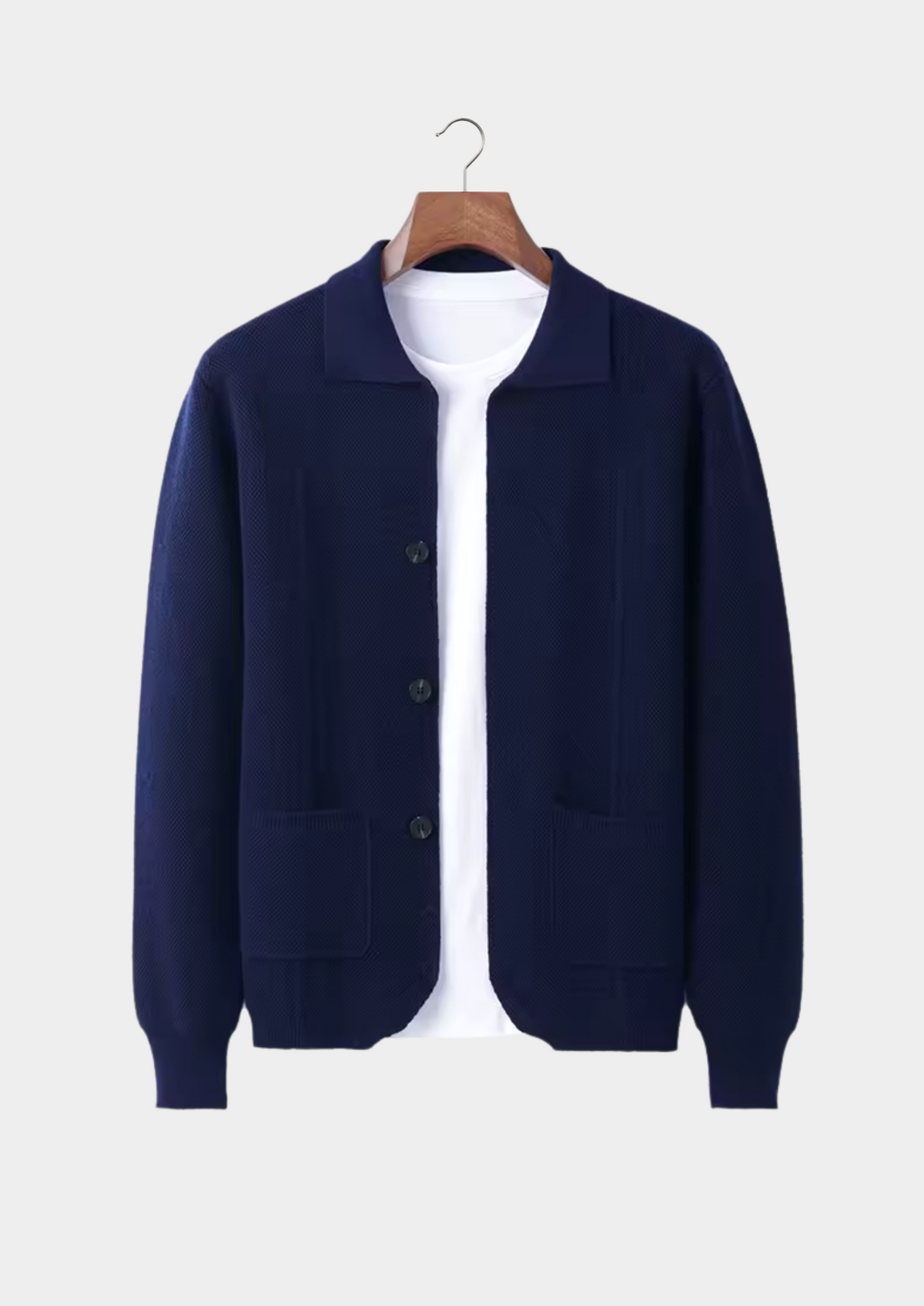Men's Overshirt Button-Up Shacket Classic Relaxed Fit Casual Layering Everyday Smart-Casual Vintage Versatile Colwyn