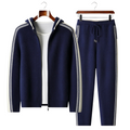 Men's Casual Tracksuit Relaxed Fit Long Sleeve Zip-Up Sporty Everyday