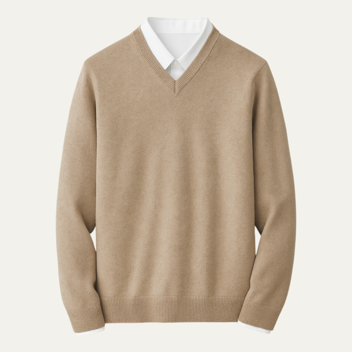 Men's Classic Cashmere Jumper | Elegant