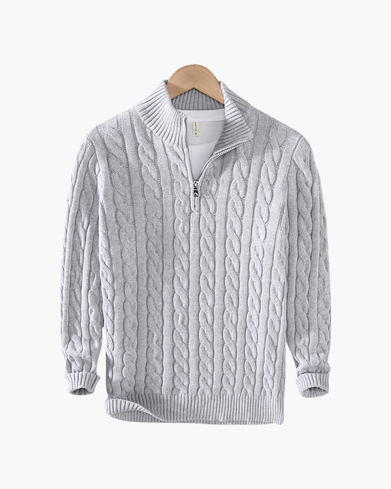 Men's Stylish Half Zip Sweater | Classic