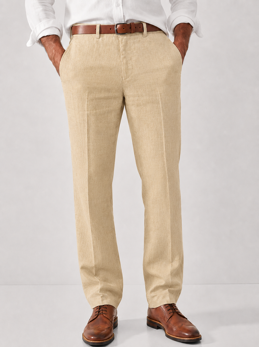 Men's Smart-Casual Trousers Slim Fit Versatile Everyday Office Wear