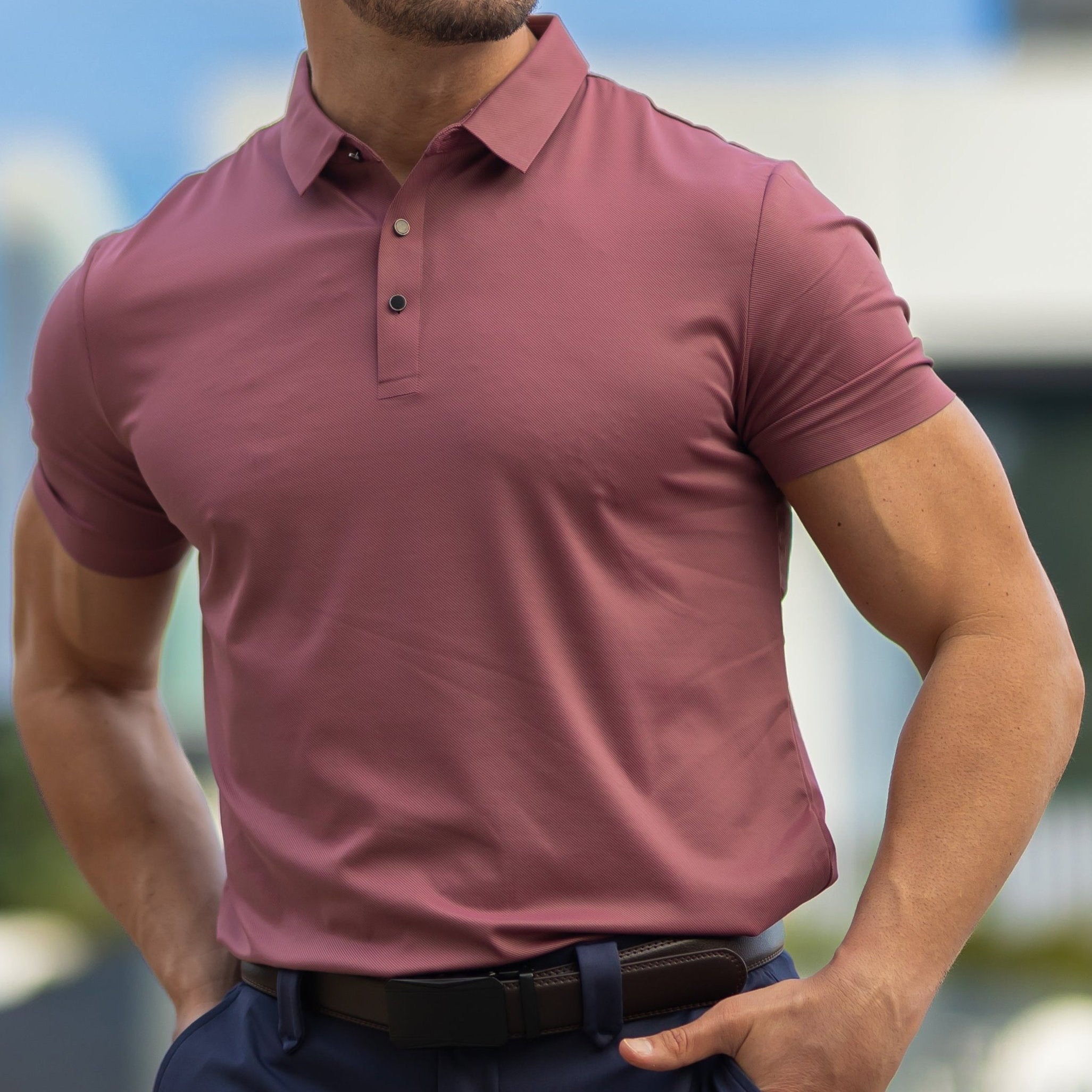 Men's Minimalist Polo Shirt | Casual