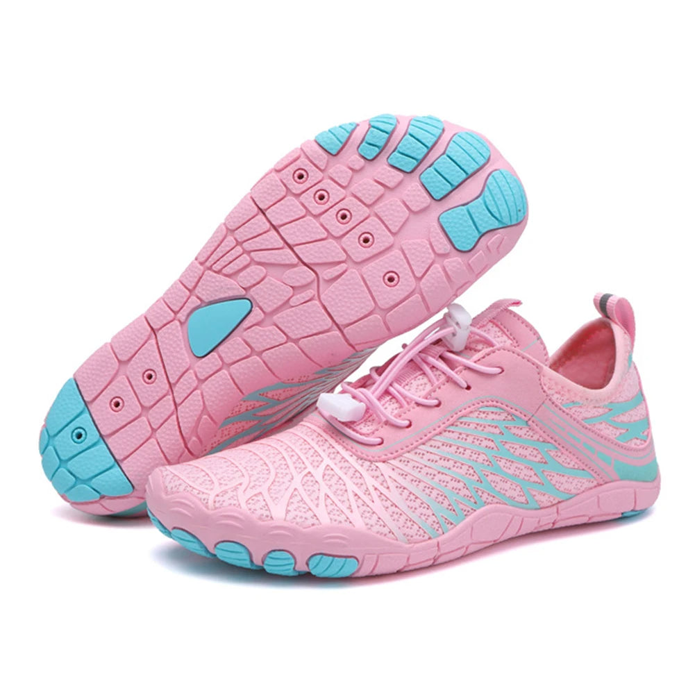 Aqua Water Shoes Quick-Dry Lightweight Slip-On Beach Swimming