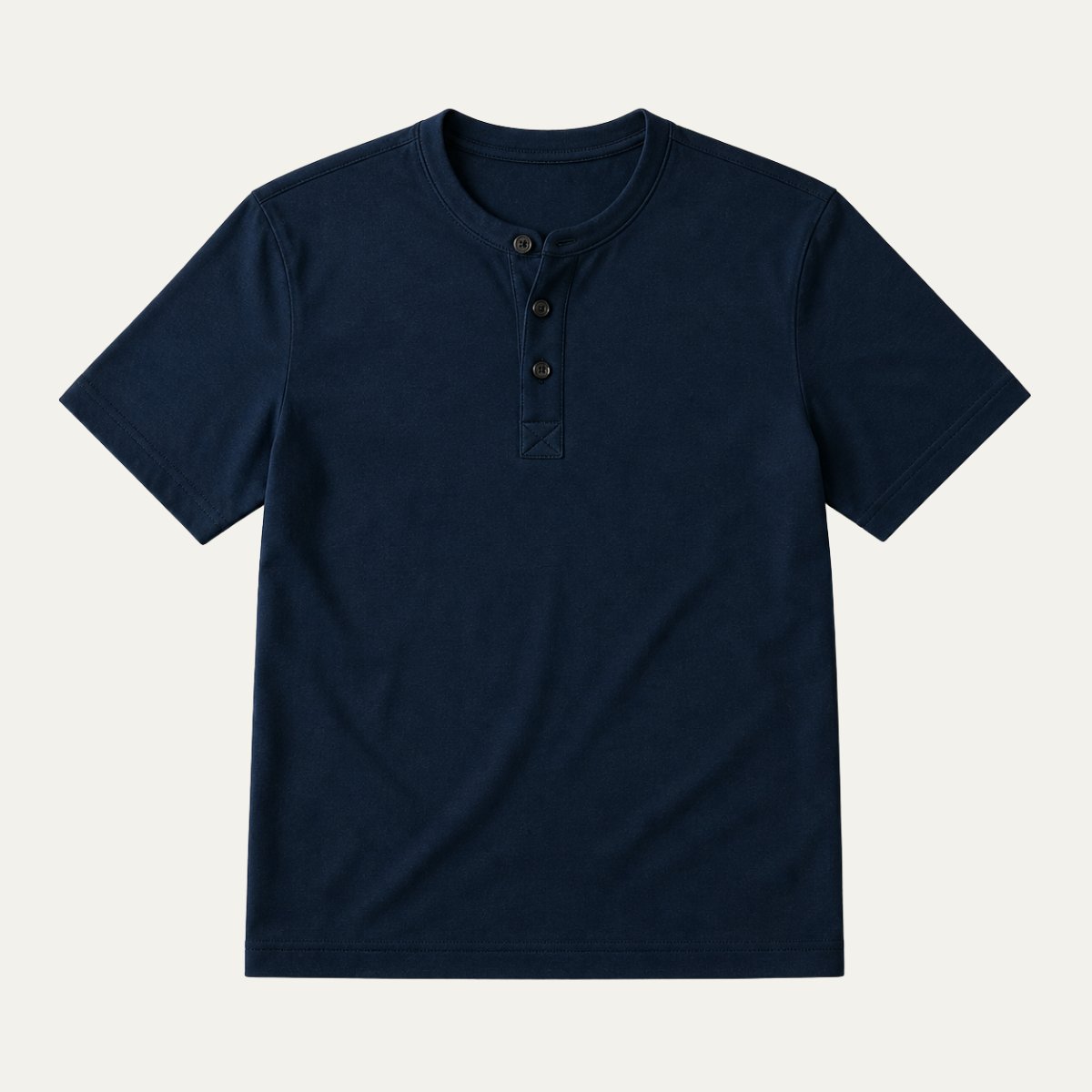Men's Casual Henley Polo Shirt Short-Sleeve Collared Button Placket Relaxed Fit Summer Holiday Beach Everyday Smart-Casual