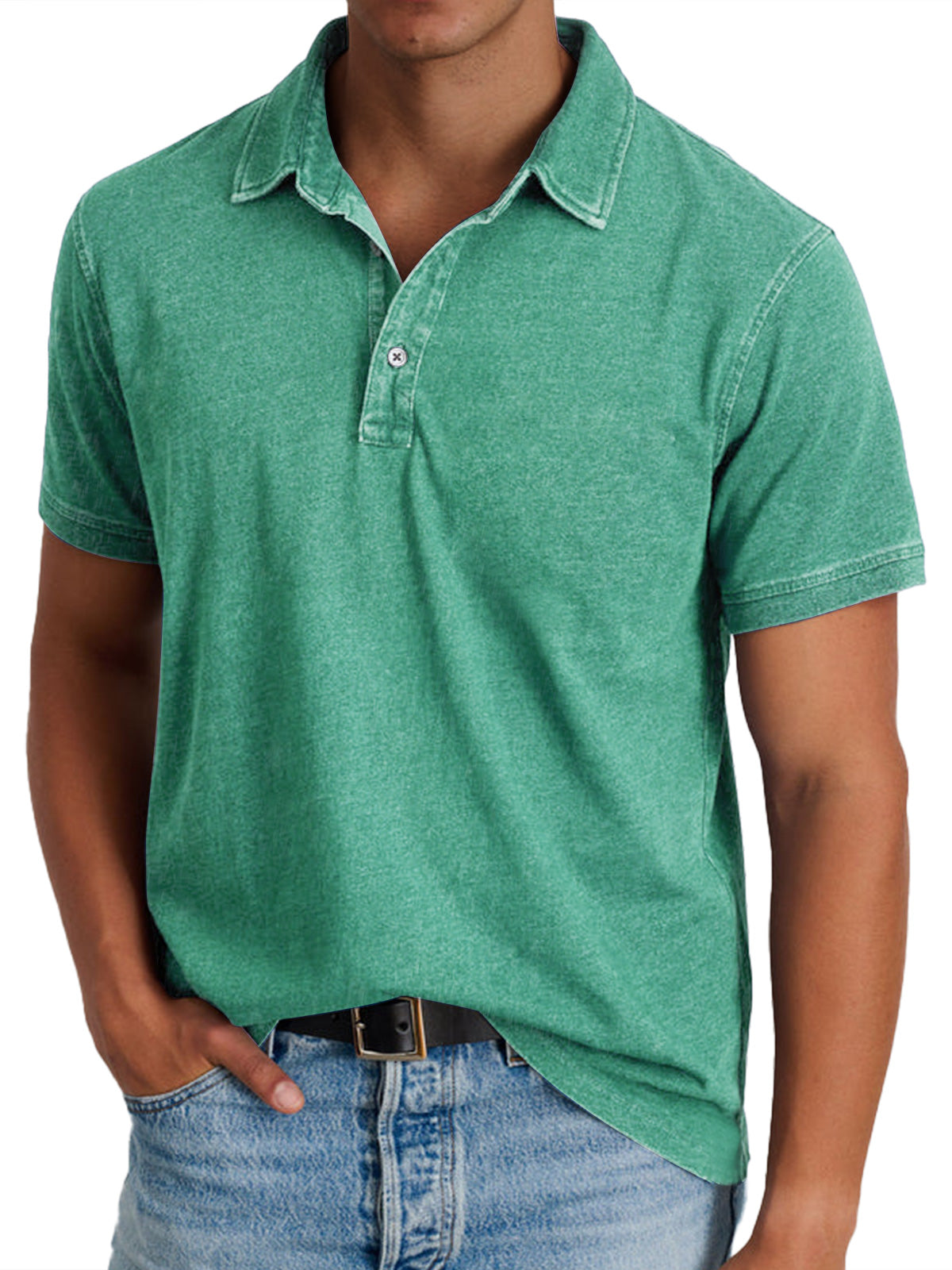 Men's Classic Refined Polo Shirt | Elegant