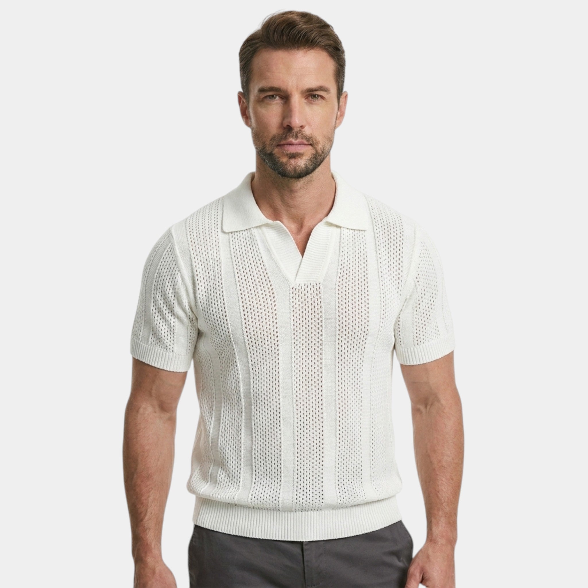 Men’s Premium Knitted Polo Shirt