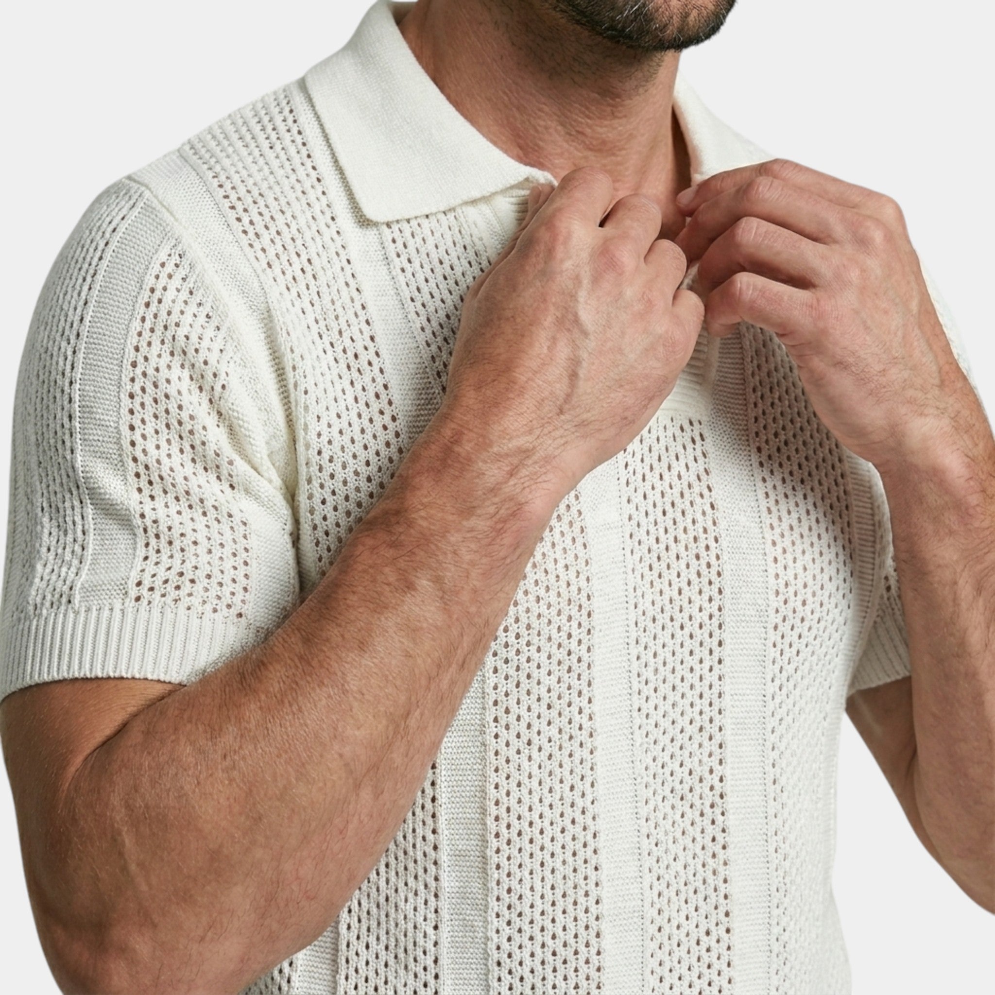 Men’s Premium Knitted Polo Shirt