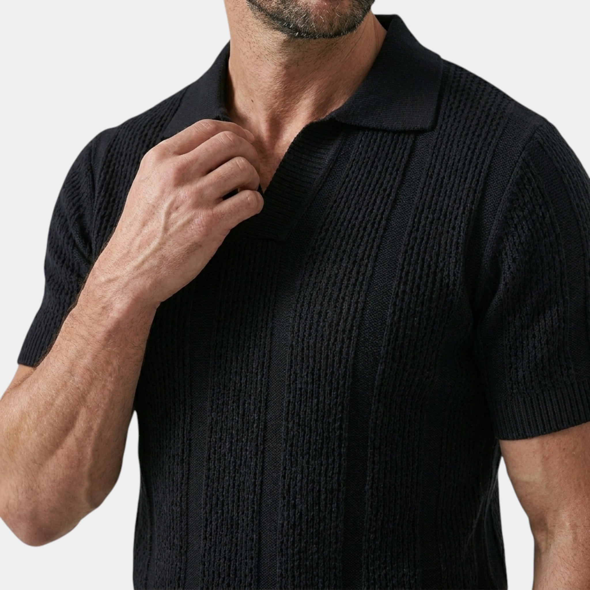 Men’s Premium Knitted Polo Shirt