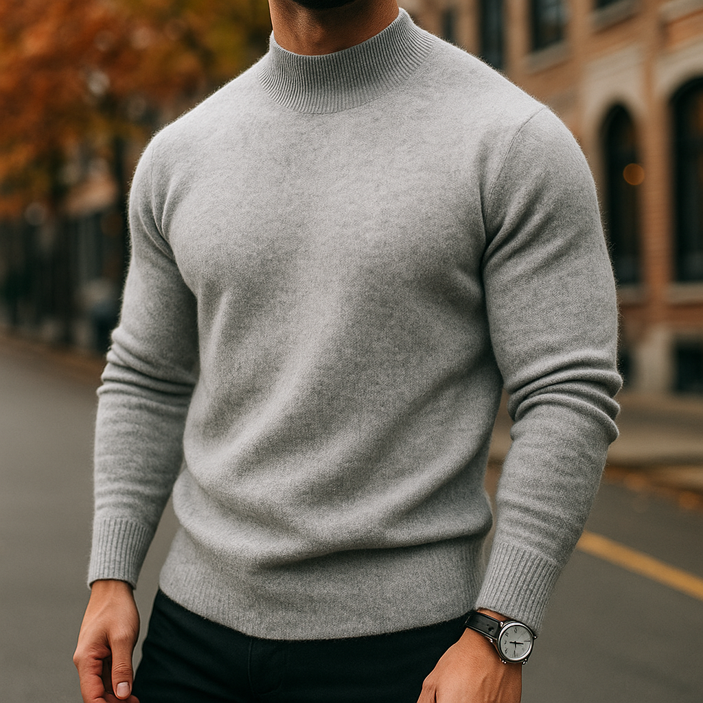 Men's Pullover Sweater Crew Neck Long Sleeve Casual Everyday Layering