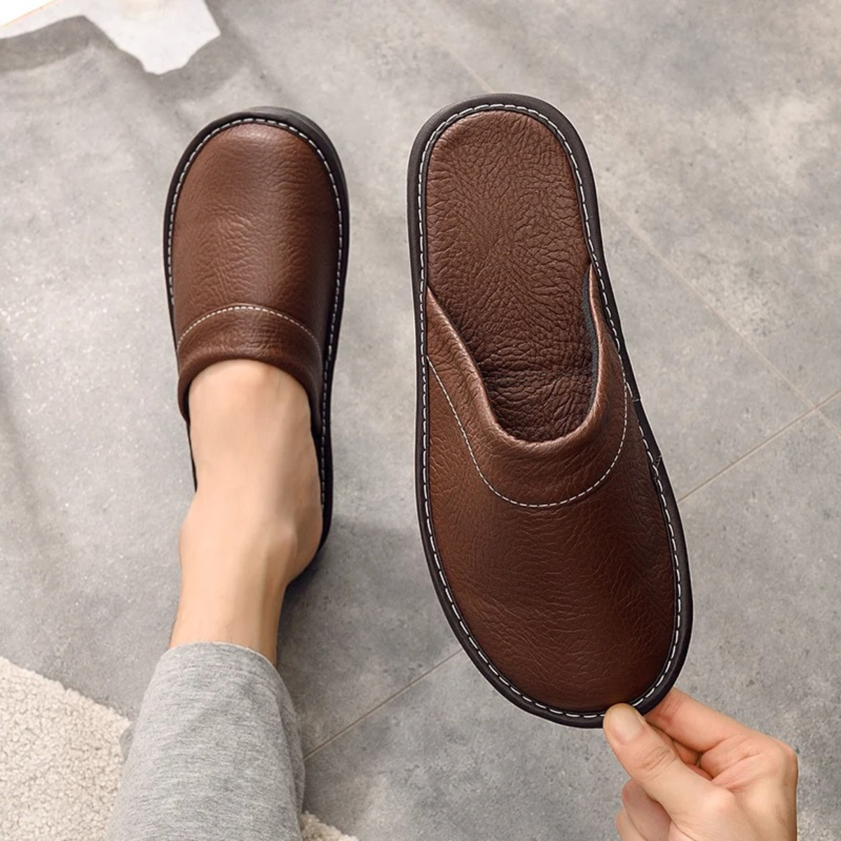 Men's Stylish Indoor Slippers | Cozy