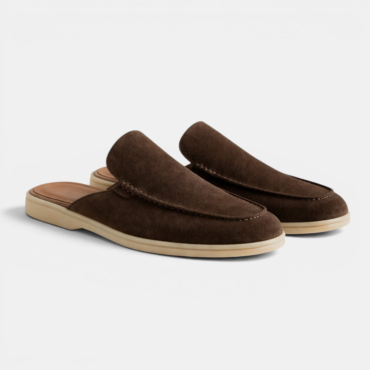 Men's Casual Suede Mules | Stylish