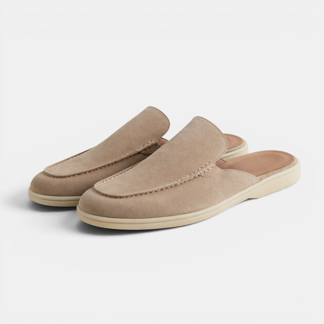 Men's Casual Suede Mules | Stylish
