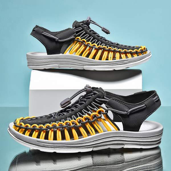 Men's Handwoven Summer Shoes | Casual Stylish Summer Footwear