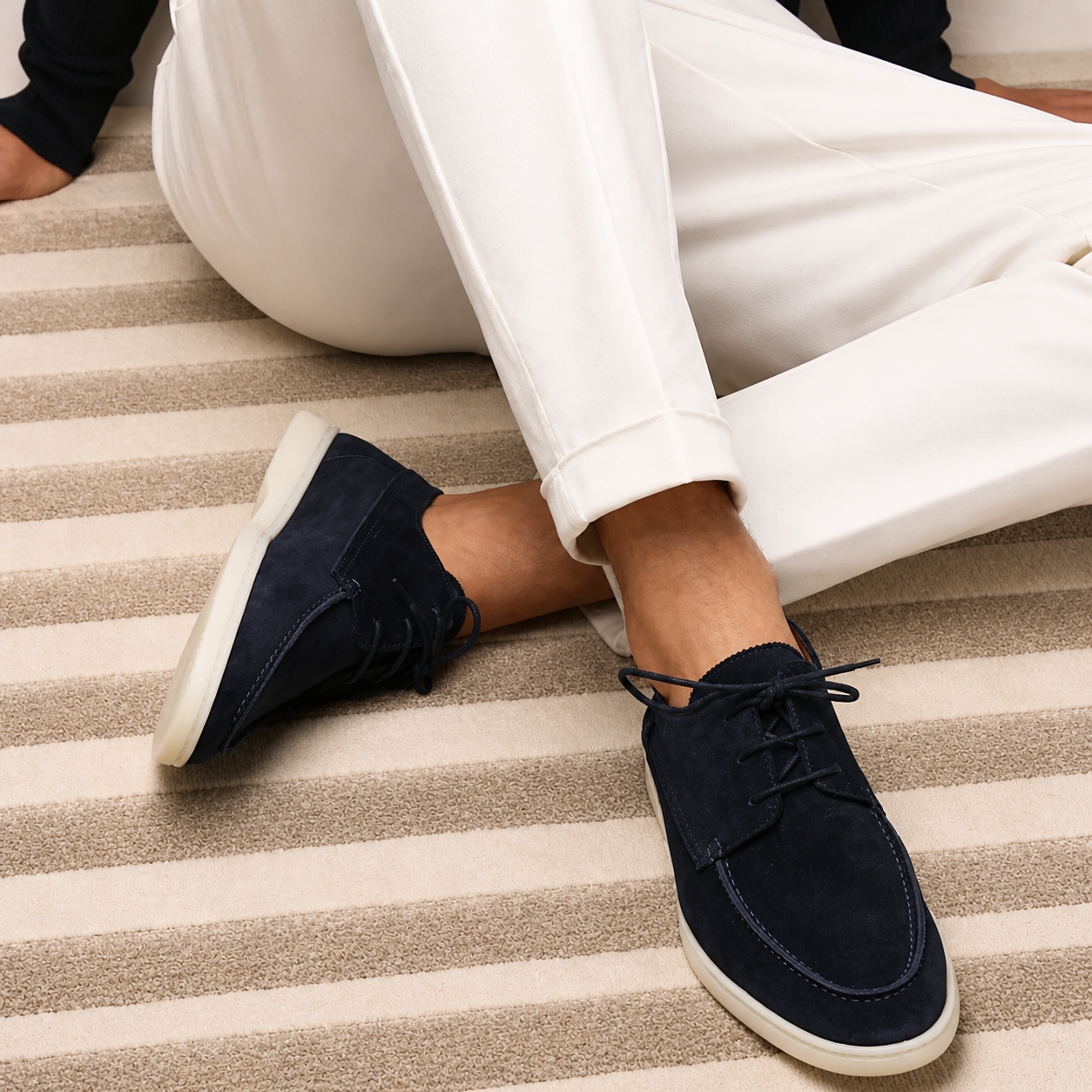 Men's Derby Loafers Classic Lace-Up Formal Casual Everyday Style