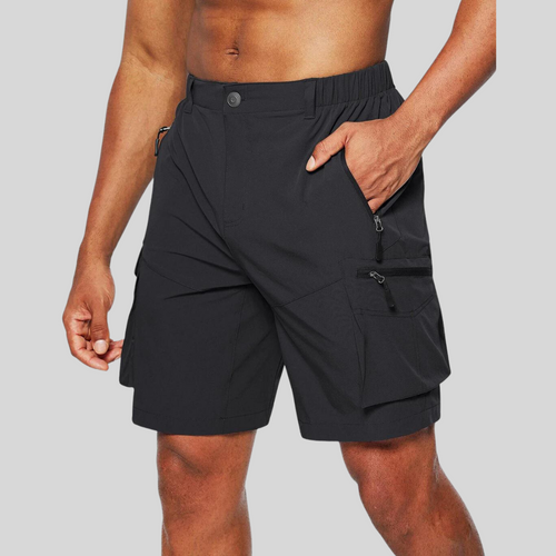 Men's Cargo Shorts Functional Multi-Pocket Utility Knee-Length Drawstring Casual Streetwear Workwear Everyday Talbot