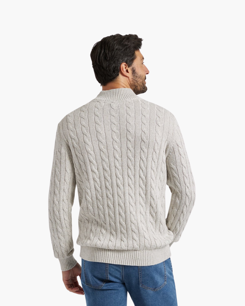 Men's Stylish Half Zip Sweater | Classic