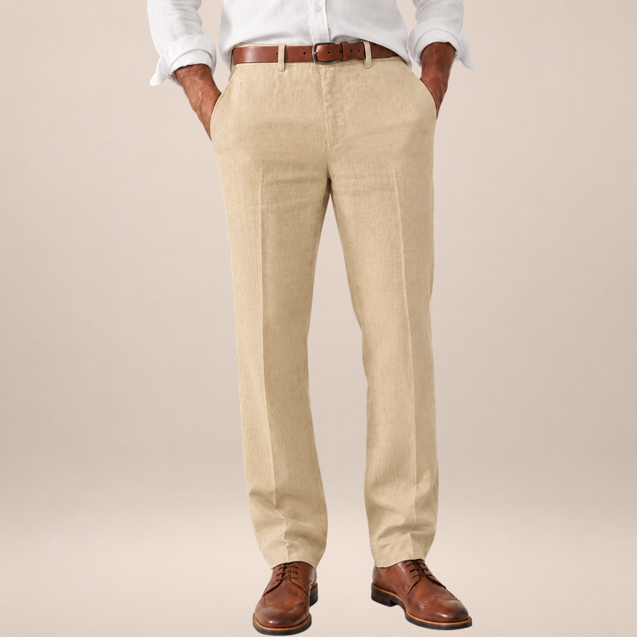 Men's Smart-Casual Trousers Slim Fit Versatile Everyday Office Wear