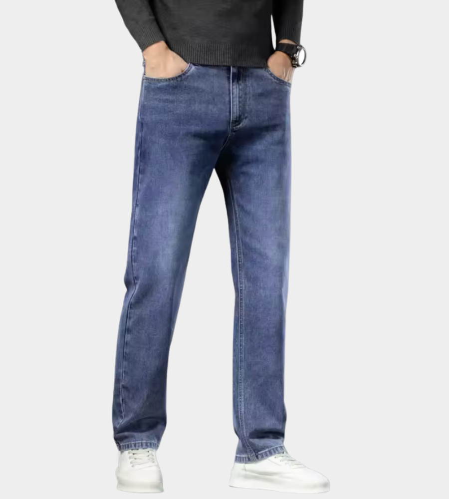 Men's Casual Fit Jeans Relaxed Style Everyday Versatile Comfort