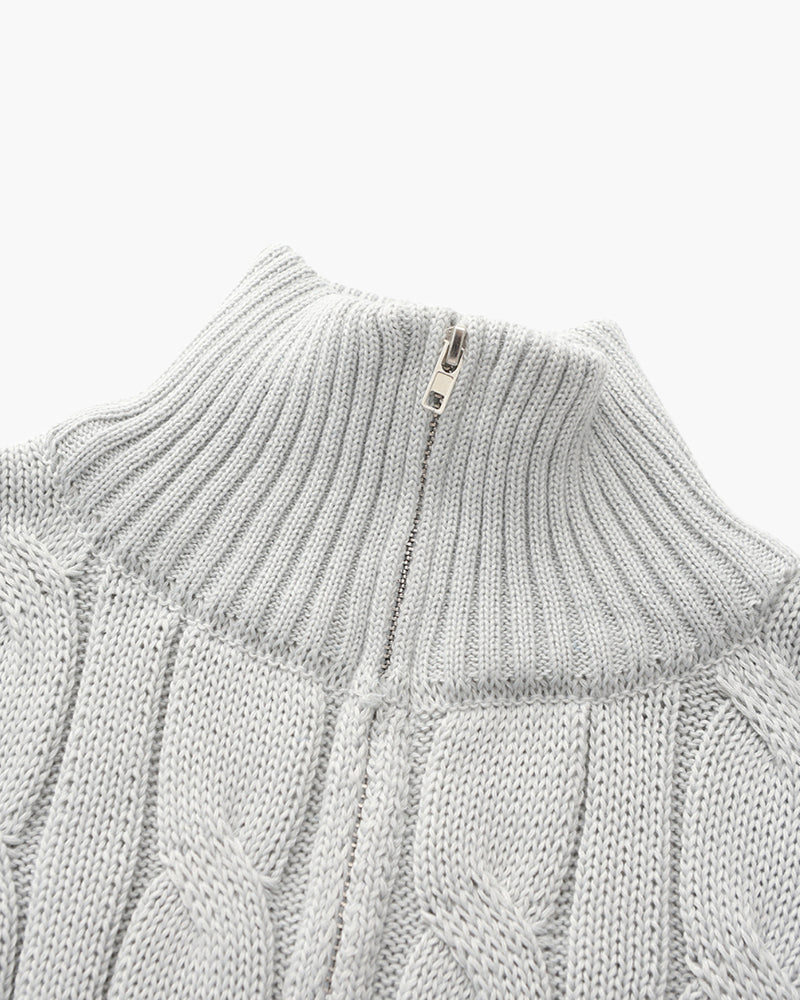 Men's Stylish Half Zip Sweater | Classic