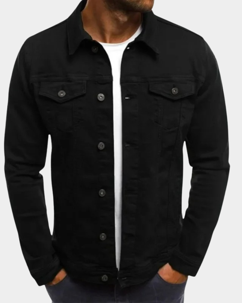 Men's Everyday Jacket Casual Fit Long Sleeve Zip-Up Versatile Layering