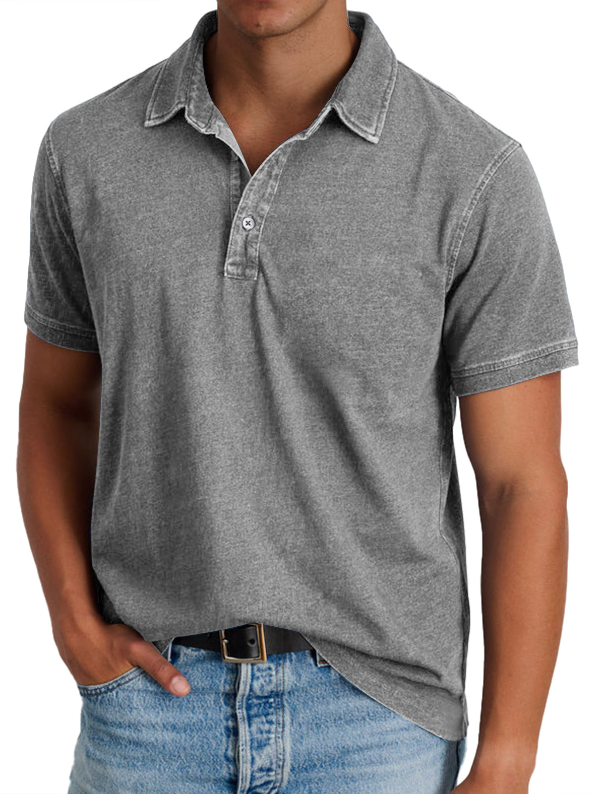 Men's Classic Refined Polo Shirt | Elegant