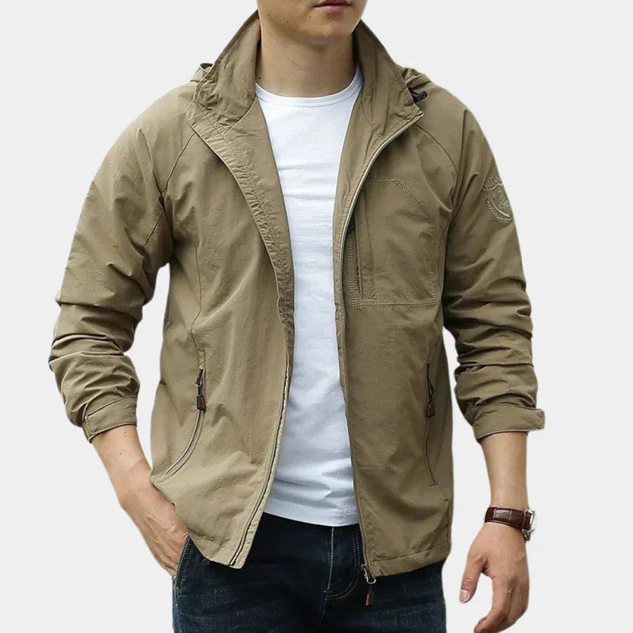 Men's Lightweight Cargo Jacket | Breathable