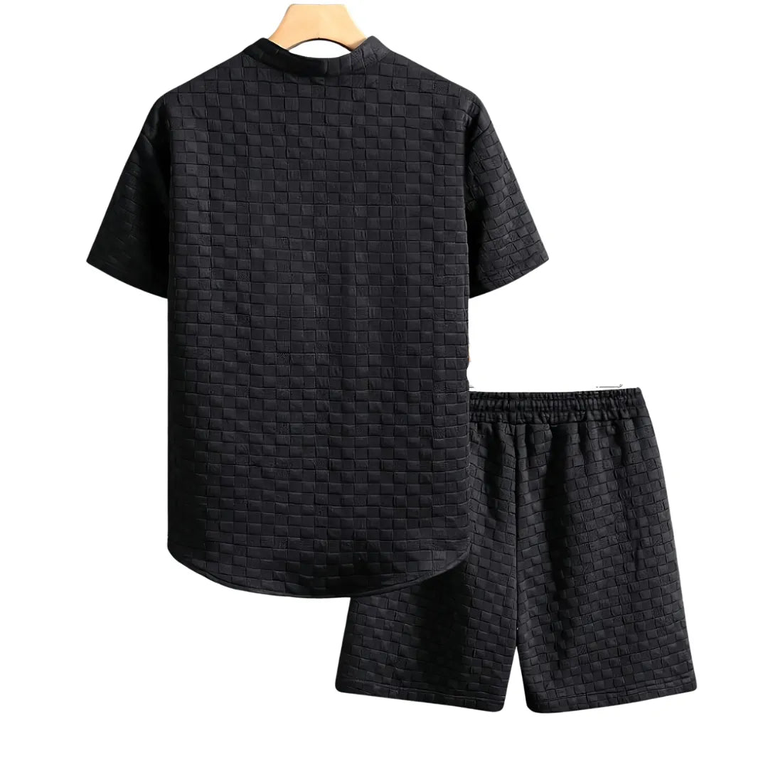 Men's Summer Set Two-Piece Matching Shirt & Shorts Casual Everyday Holiday Beach Relaxed Outfit Co-Ord