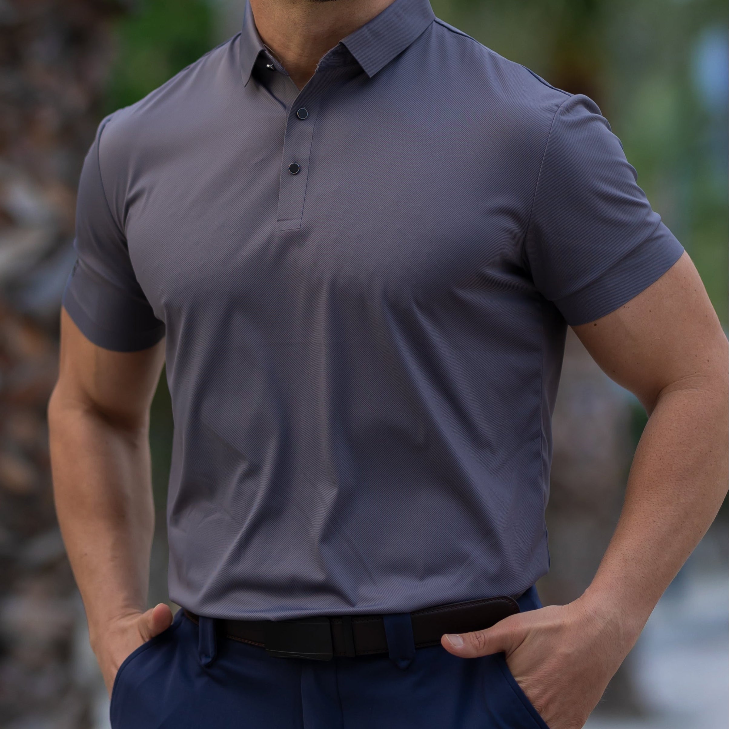 Men's Minimalist Polo Shirt | Casual