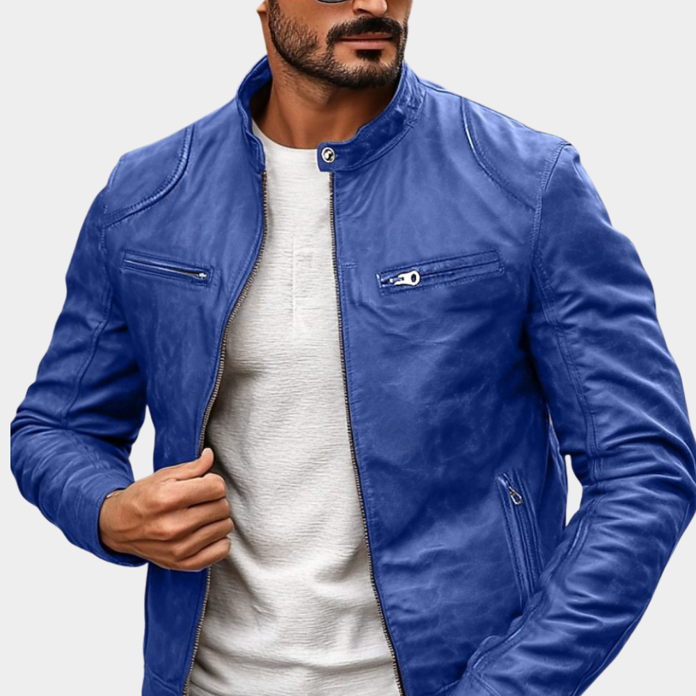 Men's Elegant Adventure Jacket Full-Zip Hooded Relaxed Fit Outdoor Travel
