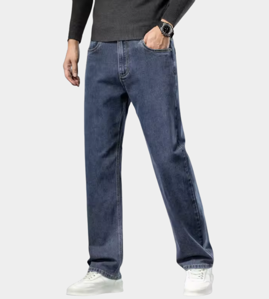 Men's Casual Fit Jeans Relaxed Style Everyday Versatile Comfort