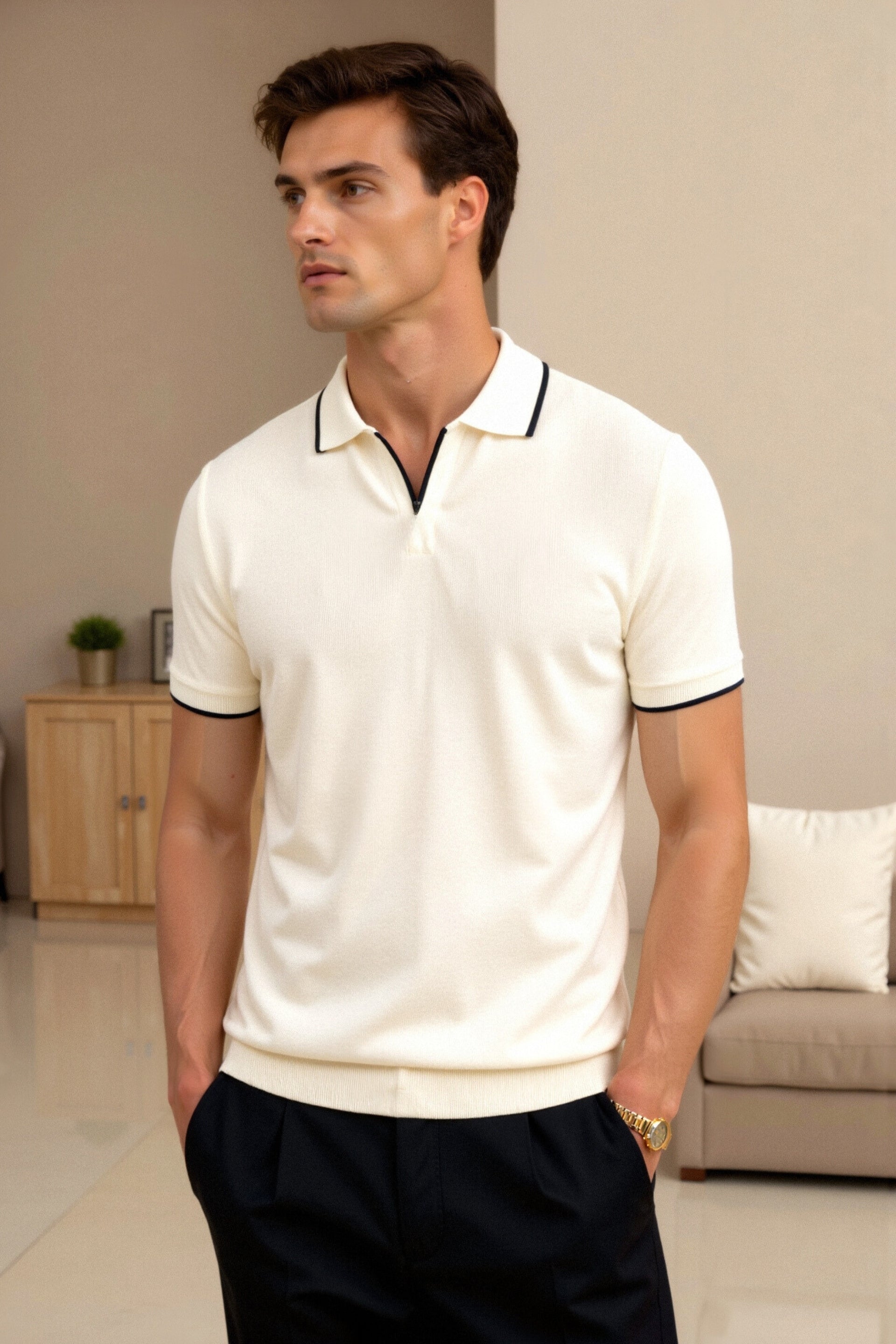 Men's Slim Fit Polo Shirt | Stylish