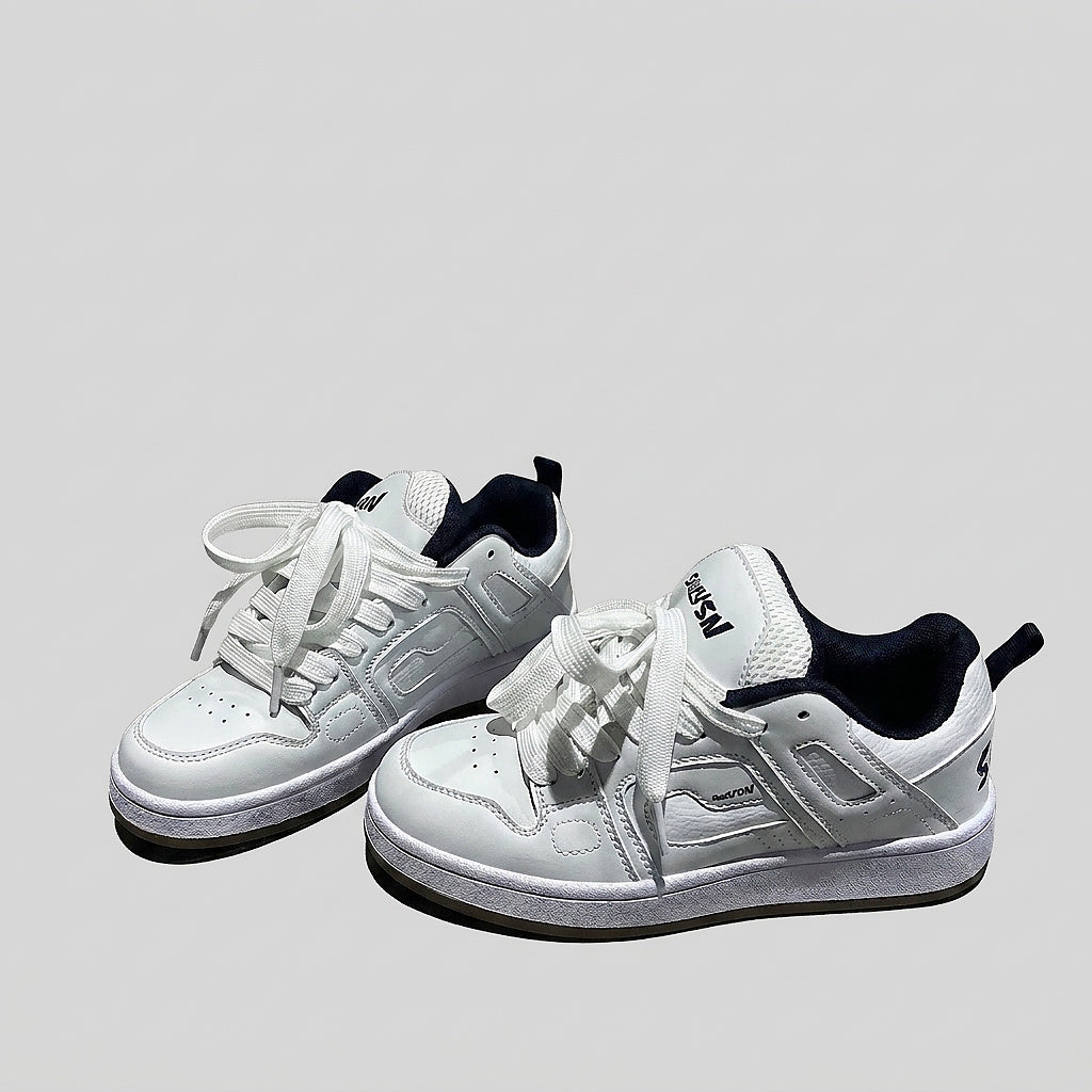 Women’s Skate Shoes Low Top Lace Up Sneakers