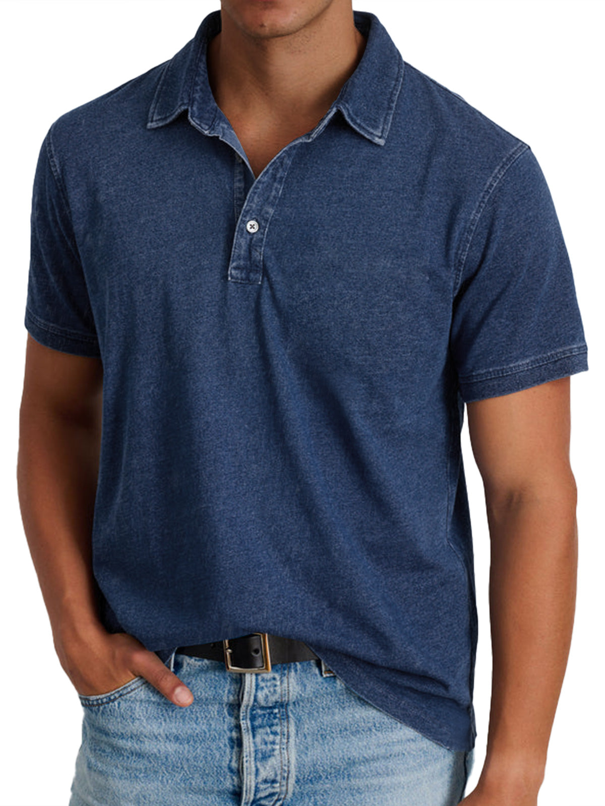 Men's Classic Refined Polo Shirt | Elegant