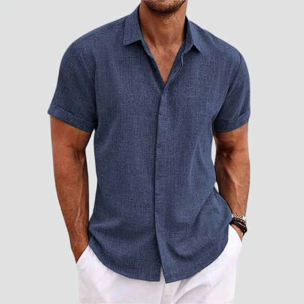 Men's Casual Short Sleeve Shirt | Stylish