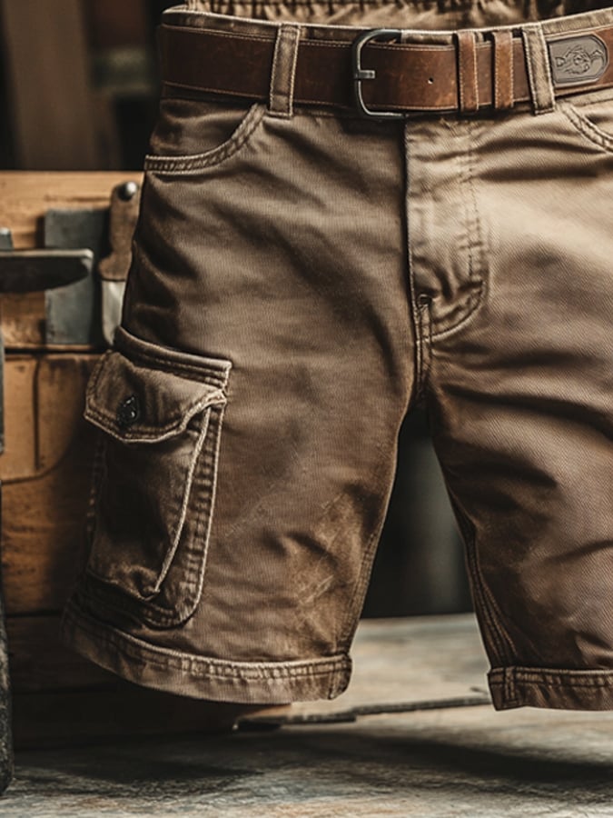 Men's Casual Cargo Shorts | Vintage