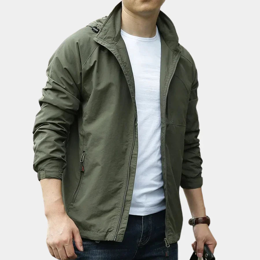 Men's Lightweight Cargo Jacket | Breathable