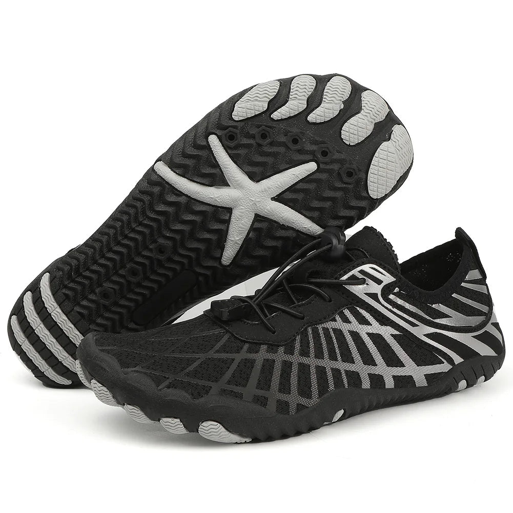 Aqua Water Shoes Quick-Dry Lightweight Slip-On Beach Swimming