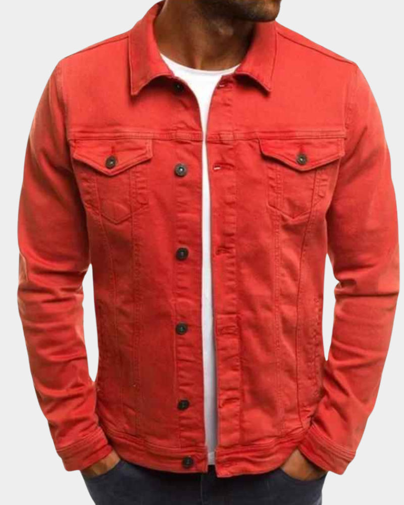 Men's Everyday Jacket Casual Fit Long Sleeve Zip-Up Versatile Layering