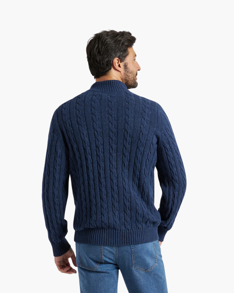 Men's Stylish Half Zip Sweater | Classic