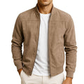 Men's Modern Minimalist Zip Jacket | Sleek