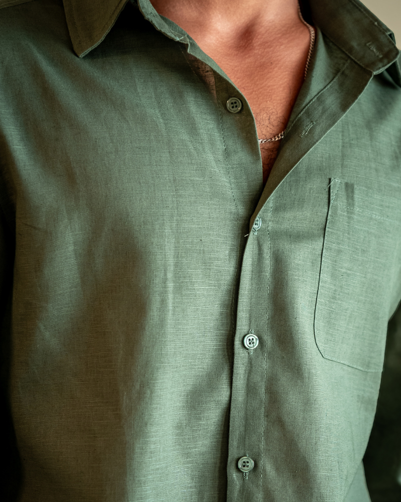 Men's Casual Button-Up Shirt | Classic