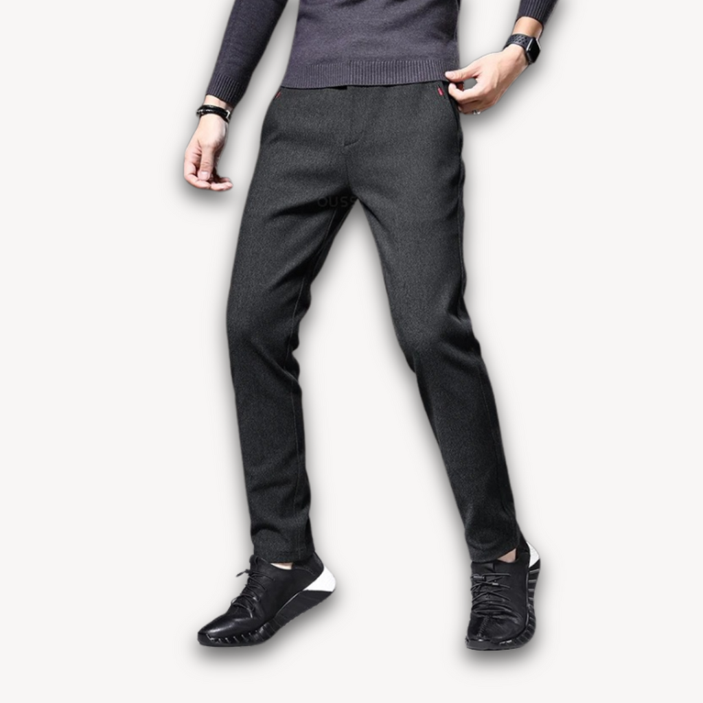 Men's Slim Fit Formal Work Trousers